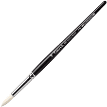 Кисть для рисования "Tintoretto Avorio", круглая