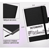 Скетчбук "Sketchmarker", 9x14 см, 140 г/м2, 80 листов, черный - 3