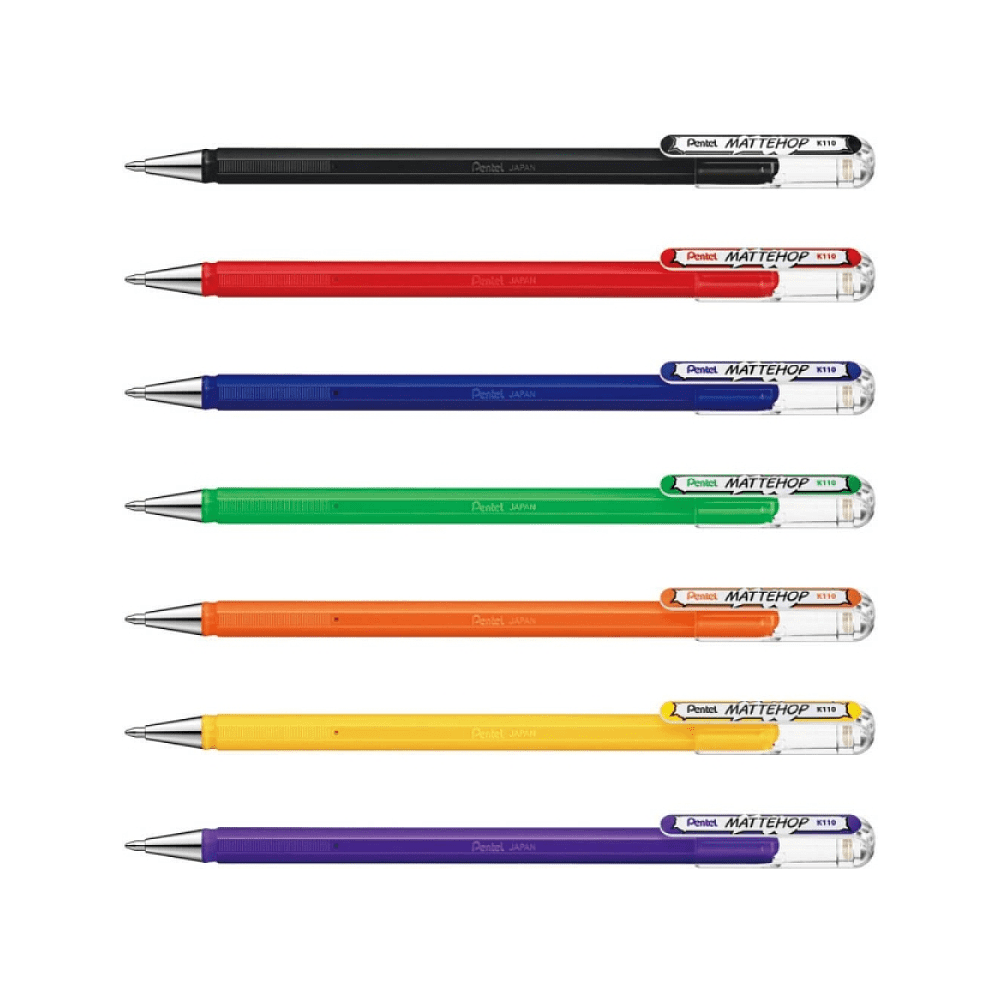 Набор ручек гелевых Mattehop "Original Set", 0.5 мм, ассорти, 7 шт - 2