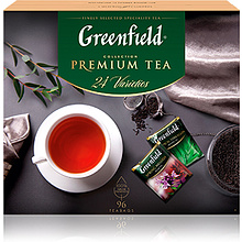 Чай "Greenfield" Premium Tea Collecton, 96 пакетиков х 1,75 гр, ассорти