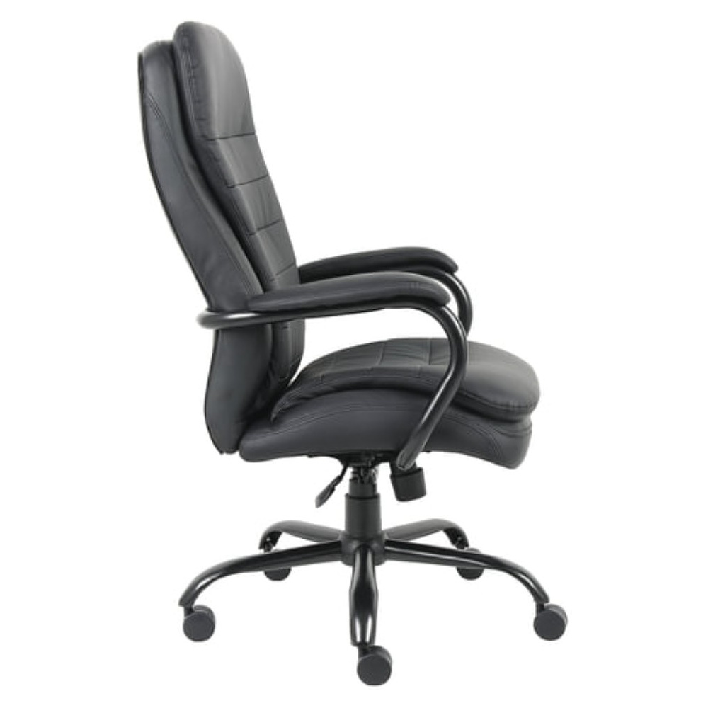 Кресло для руководителя BRABIX "Premium Heavy Duty HD-001", экокожа, металл, черный - 4