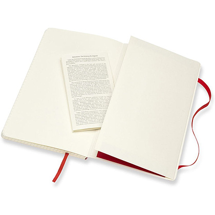 Блокнот "Classic Soft Large", А5, 96 листов, клетка, красный - 5