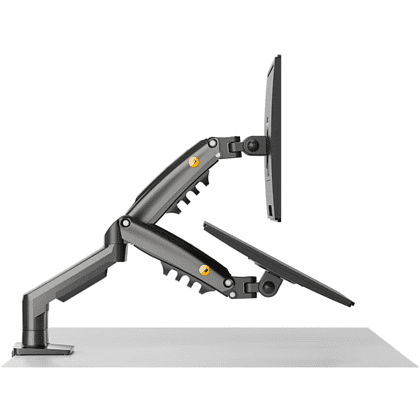 Кронштейн для монитора NB F160 (на два монитора), т.-серый - 2