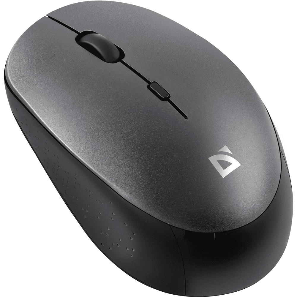 Мышь DEFENDER "Auris MB-027", беспроводная, серый, 800-1600 dpi - 4