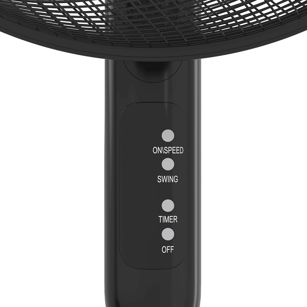 Электровентилятор напольный Оasis "VF-40TMB", черный - 5