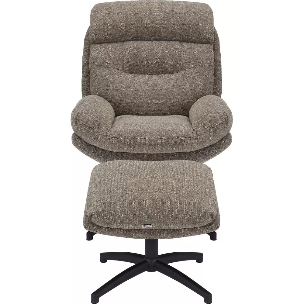 Кресло мягкое EVERPROF Kiwi, ткань, светло-коричневый - 2