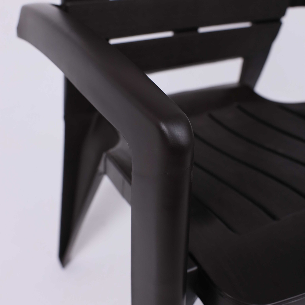 Кресло садовое "Прованс", пластик, шоколадный - 6