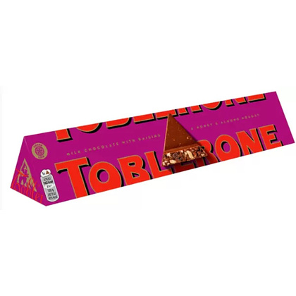 Шоколад молочный "Toblerone", 100 г, с медово-миндальной нугой