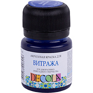 Краска акриловая для витража 