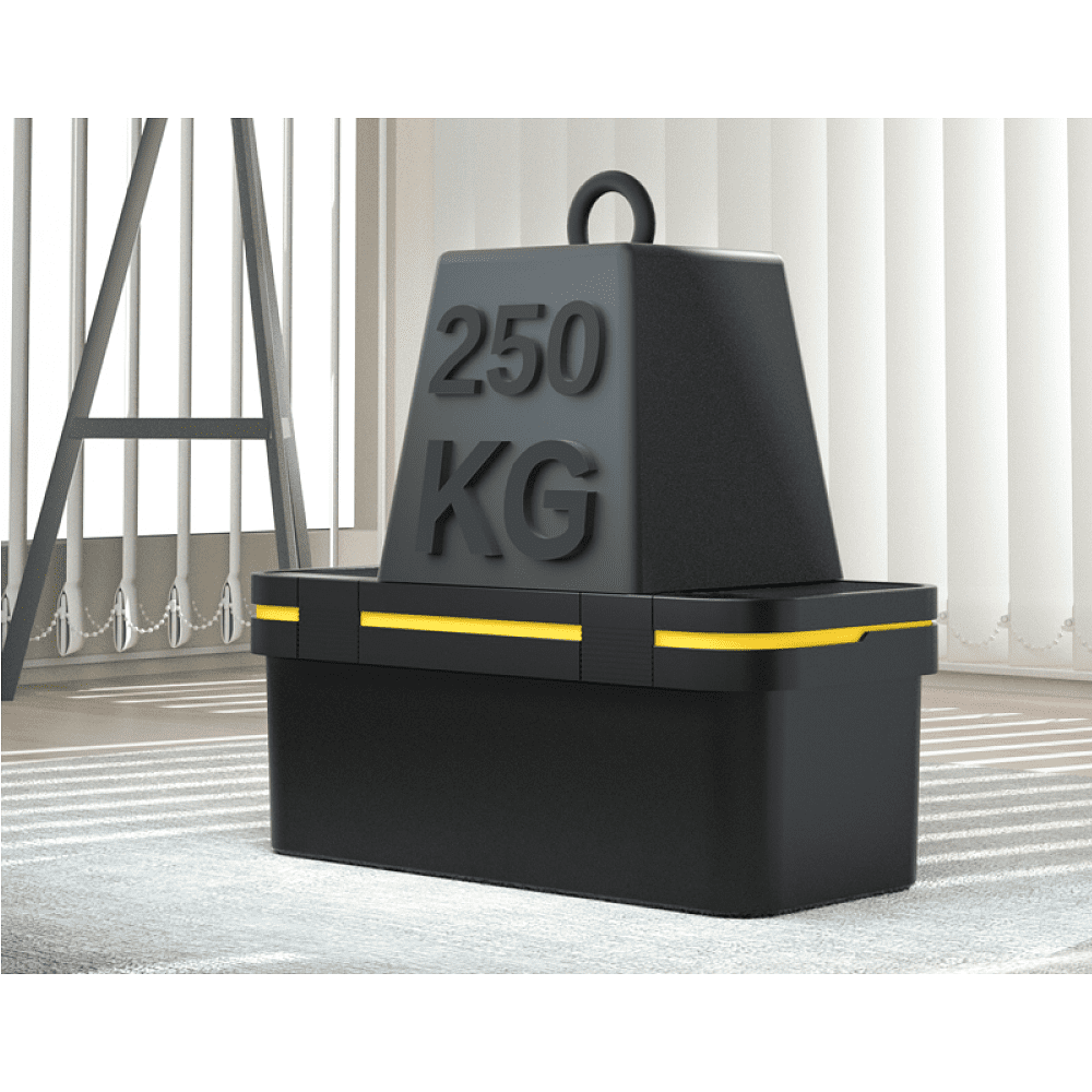 Ящик для инструмента Deli "DL432819", 675х485х428 мм (19"), пластмасса - 3