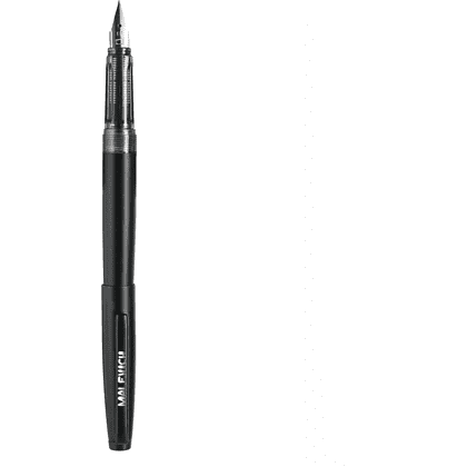 Ручка перьевая EF "Малевичъ", металл, с конвертером, черный - 5