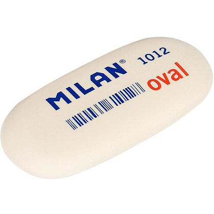Ластик Milan "1012", 1 шт, белый