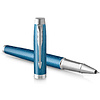 Ручка-роллер Parker "IM Premium Blue Grey CT", 0.5 мм, синий, серый, стерж. черный - 2