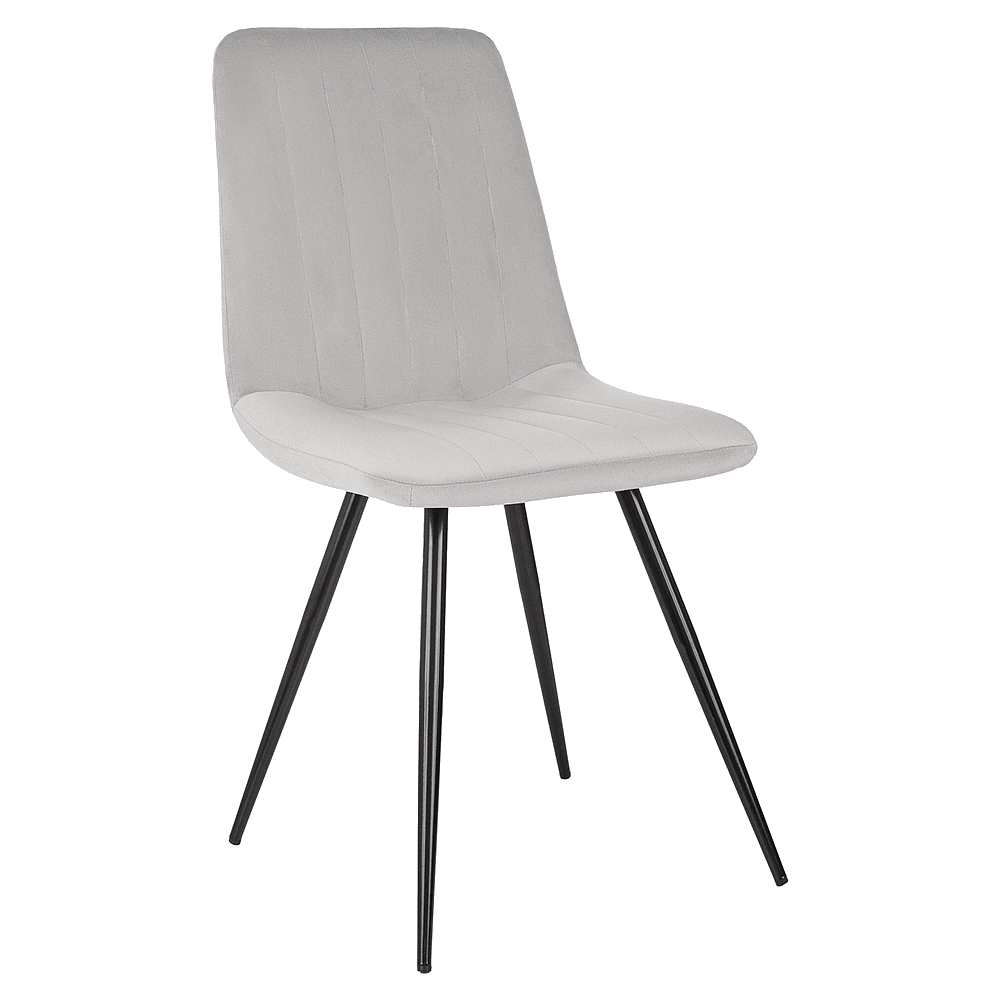 Стул Бюрократ "CH-K6_4", ткань, светло-серый, металл, комплект 4 штук - 2