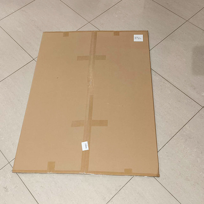 Коврик напольный защитный под кресло 1200x900x2 мм, матовый (полипропилен) - 2