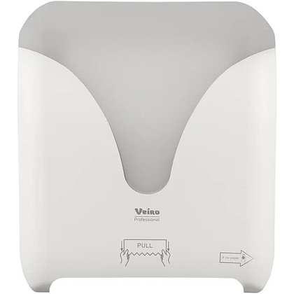 Диспенсер для полотенец рулонных "VEIRO Professional POD", пластик, белый