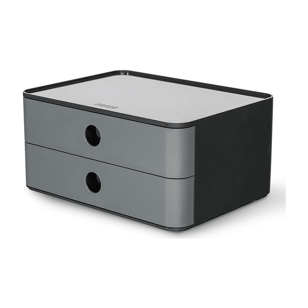 Блок из 2-х лотков закрытый "Allison", серый