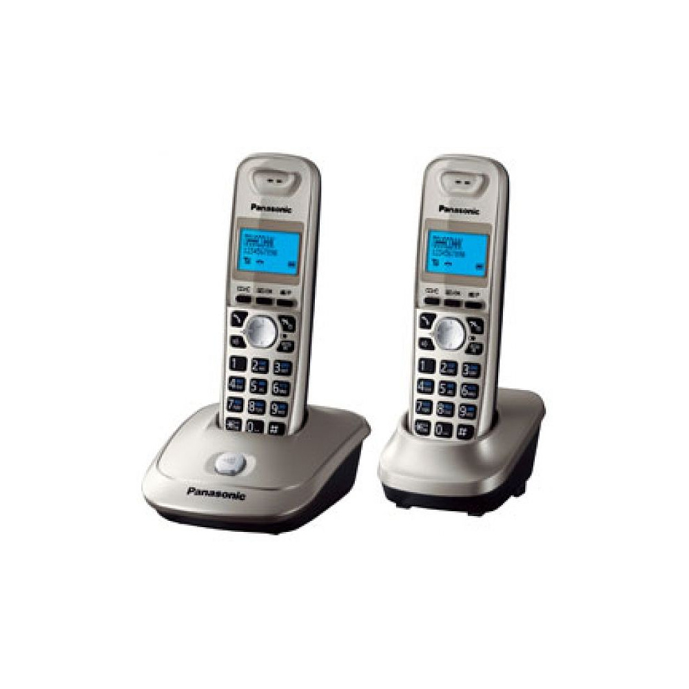 Телефонный аппарат Panasonic "KX-TG2512RU", серый металлик - 2