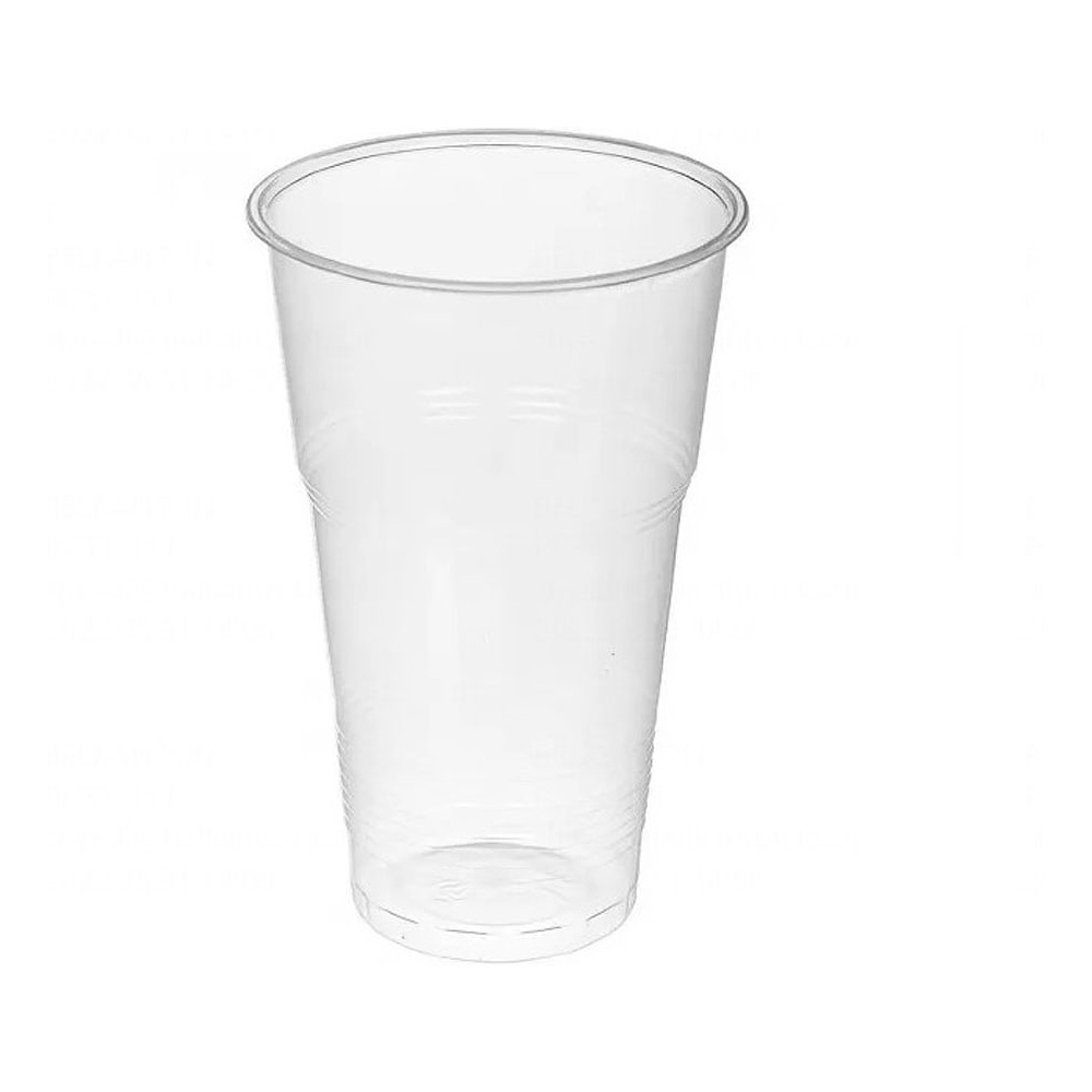 Пластиковый стакан одноразовый 500 мл, 50 шт./упак.