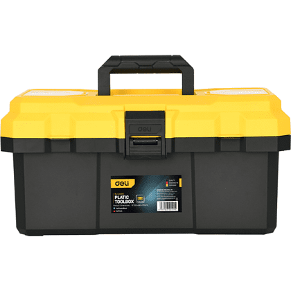 Ящик для инструмента Deli "EDL432615", 350х180х170 мм, пластмасса