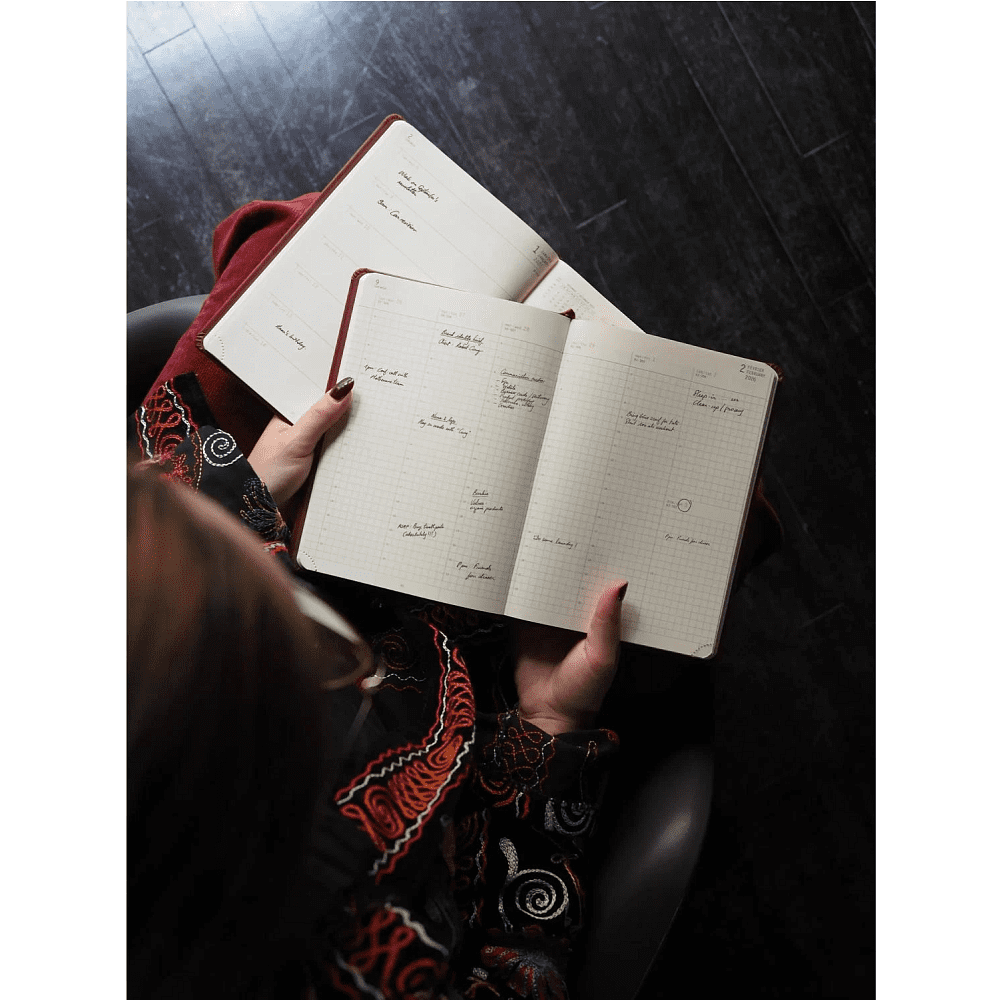 Еженедельник датированный "Rhodia", 80 листов, красный, 2026 - 2