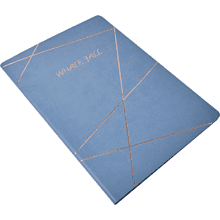 Блокнот "20D076", А4, 96 листов, голубой