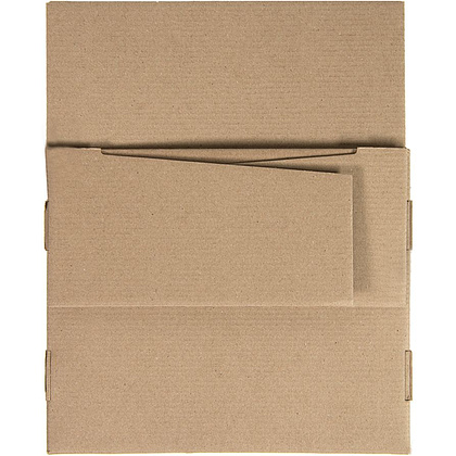 Коробка подарочная "Big Box", 25.5x21.5x11 см, коричневый - 3