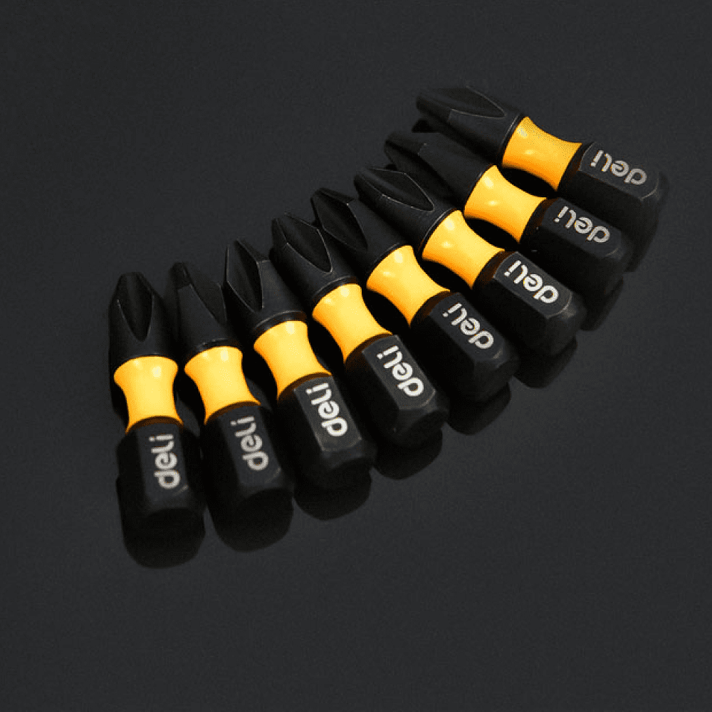 Бита Deli YS EDL251002Z, ударная, 2 шт., PH2 x 25 мм - 3