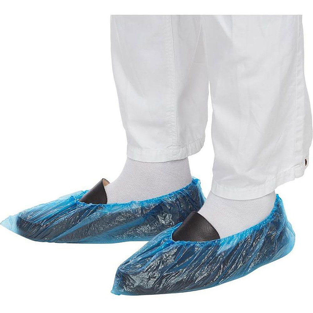 Бахилы стандарт, 20 мкм, 2,5 г, ПНД, 50 пар/упак, синий - 2