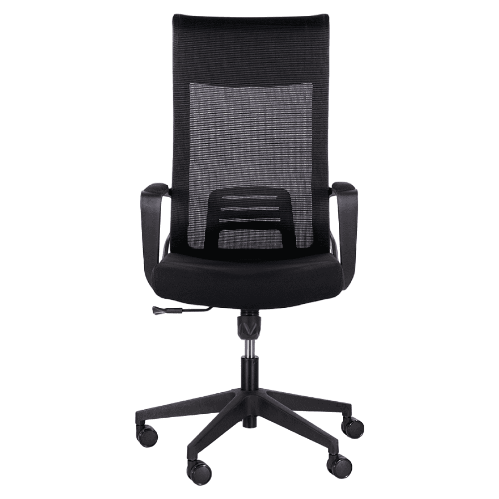 Кресло для руководителя "UTFC Рекорд М-878", пластик, черный  - 2