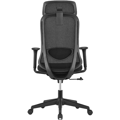 Кресло для руководителя SitZone U-090A, сетка, ткань, пластик, черный - 5
