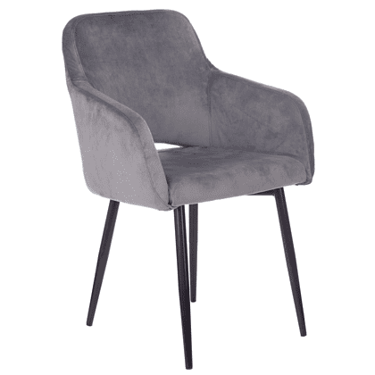 Кресло "Бюрократ CH-380F", ткань, серая жемчужина, каркас металл, корпус черный - 3