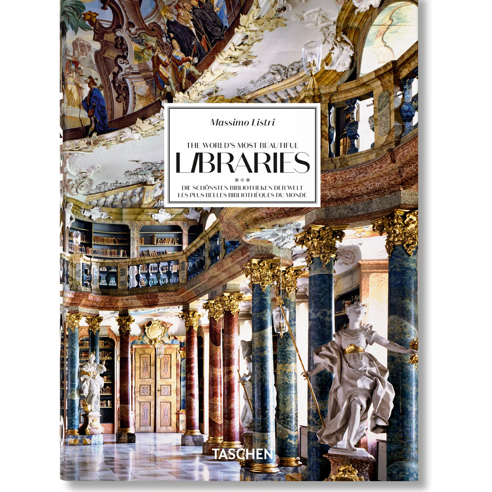 Книга на английском языке "Massimo Listri. The World's Most Beautiful Libraries", Elisabeth Sladek