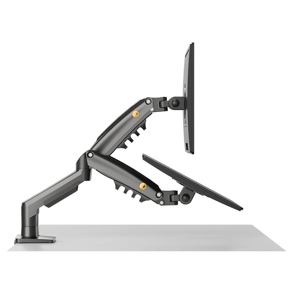 Кронштейн для монитора NB F160 (на два монитора), т.-серый - 2