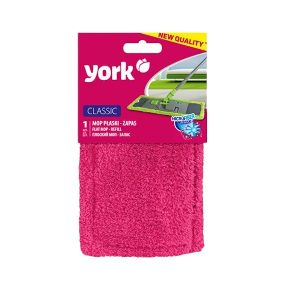 Насадка для плоской швабры "Классик", 40 см, ассорти - 4