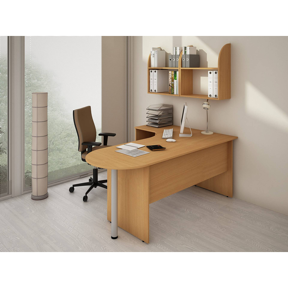 Коллекция Столица стеллаж С-212, 800х337х780 мм, бук - 2