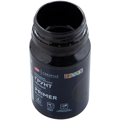 Грунт акриловый "Декола", черный, 100 мл. - 4