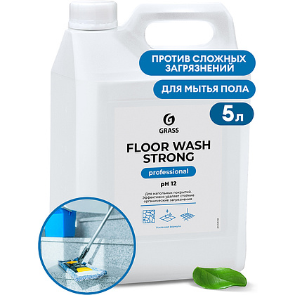 Средство моющее для пола "Floor Wash Strong", 5 л