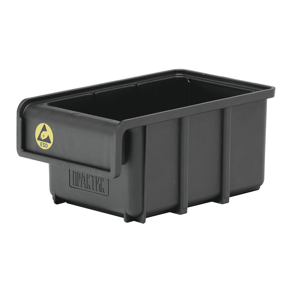 Ящик пластиковый "Практик ESD", 170x105x80 мм