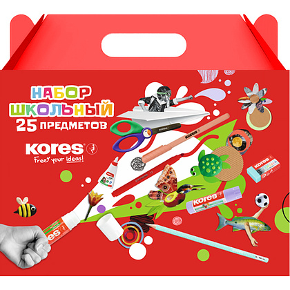 Набор первоклассника "Kores", 25 предметов