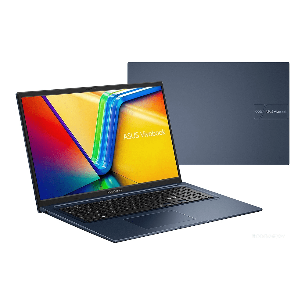 Ноутбук ASUS Vivobook 17 (X1704VA-AU295), 16GB, DOS, синий - 6