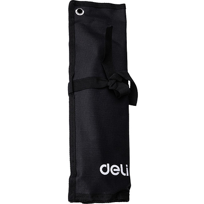 Ключ комбинированный "Deli" набор 12 шт., 6-24 мм, чехол, серебристый - 3