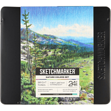 Набор карандашей цветных "Sketchmarker Природа"