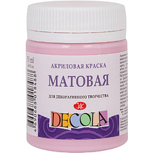 Краска акриловая матовая "Декола", 50 мл