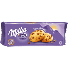 Печенье "Milka", с кусочками молочного шоколада