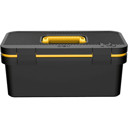 Ящик для инструмента Deli "DL432814", 350х170х150 мм (14"), пластмасса