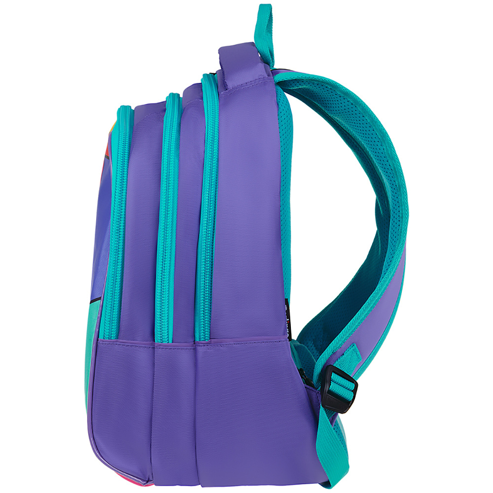 Рюкзак школьный "Color Block", разноцветный - 5