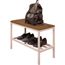 Обувница ALLERD 1 RION, белый муар