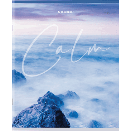 Тетрадь "Calm", А5, 96 листов, в клетку, ассорти - 4