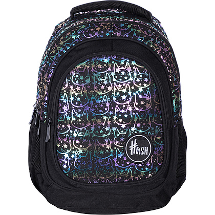 Рюкзак молодежный "Hash neon kitty", чёрный - 2